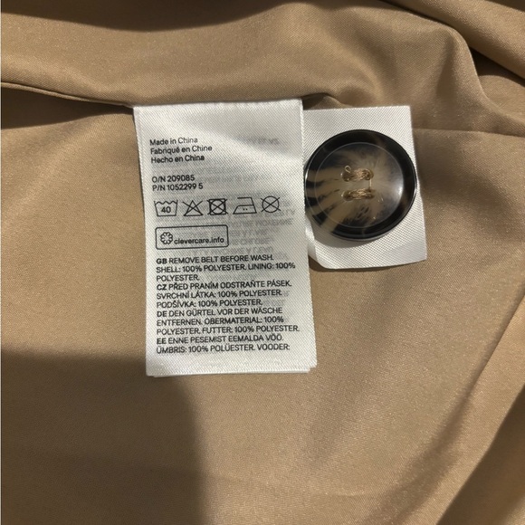 New H&M Trench Coat - Picture 6 of 7